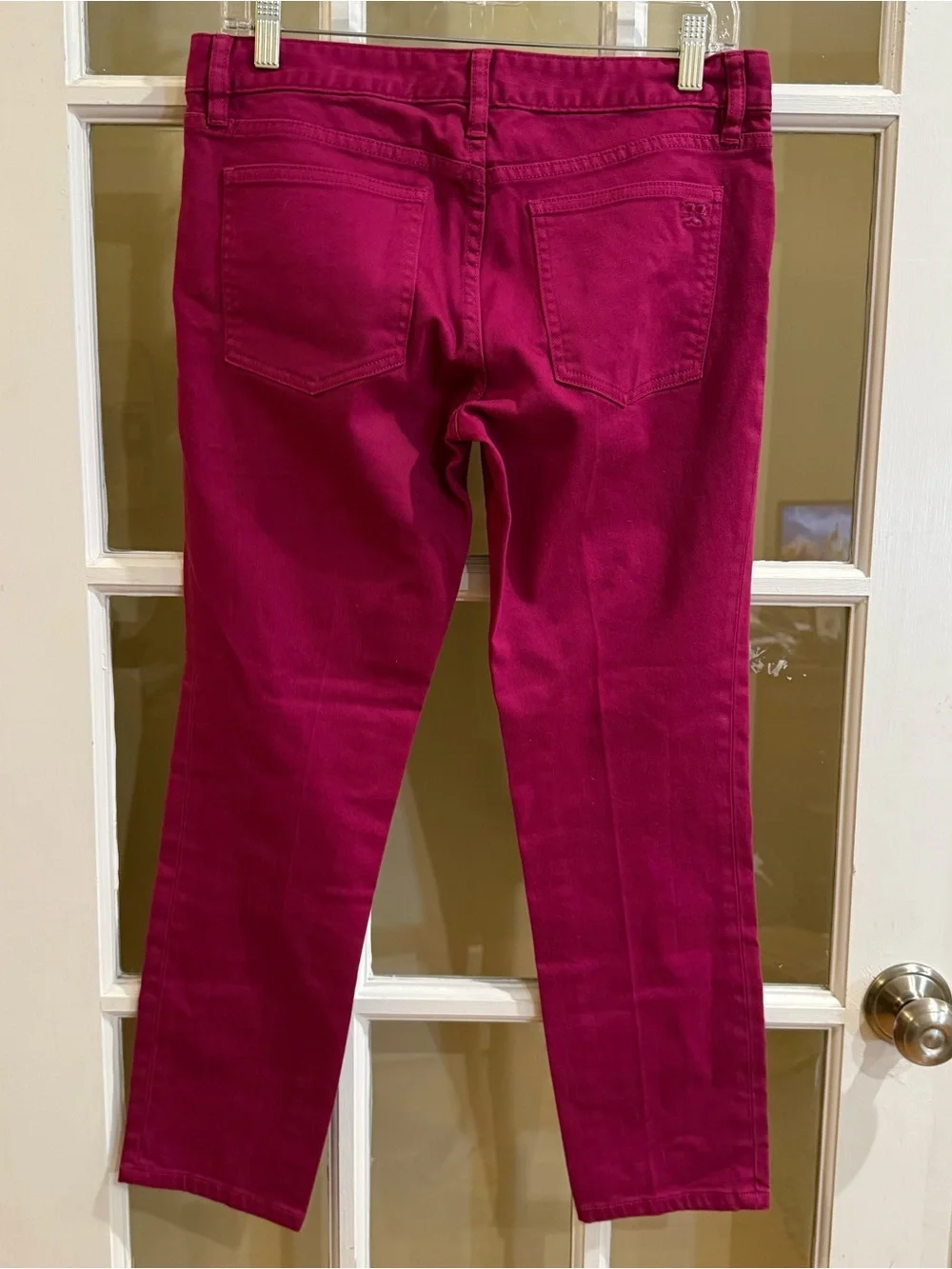 Tory Burch Alexa Cropped Skinny Jeans